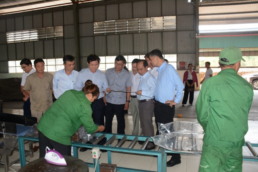 Tổng Giám đốc VRG Lê Thanh Hưng thăm và làm việc với các công ty Tây Nguyên